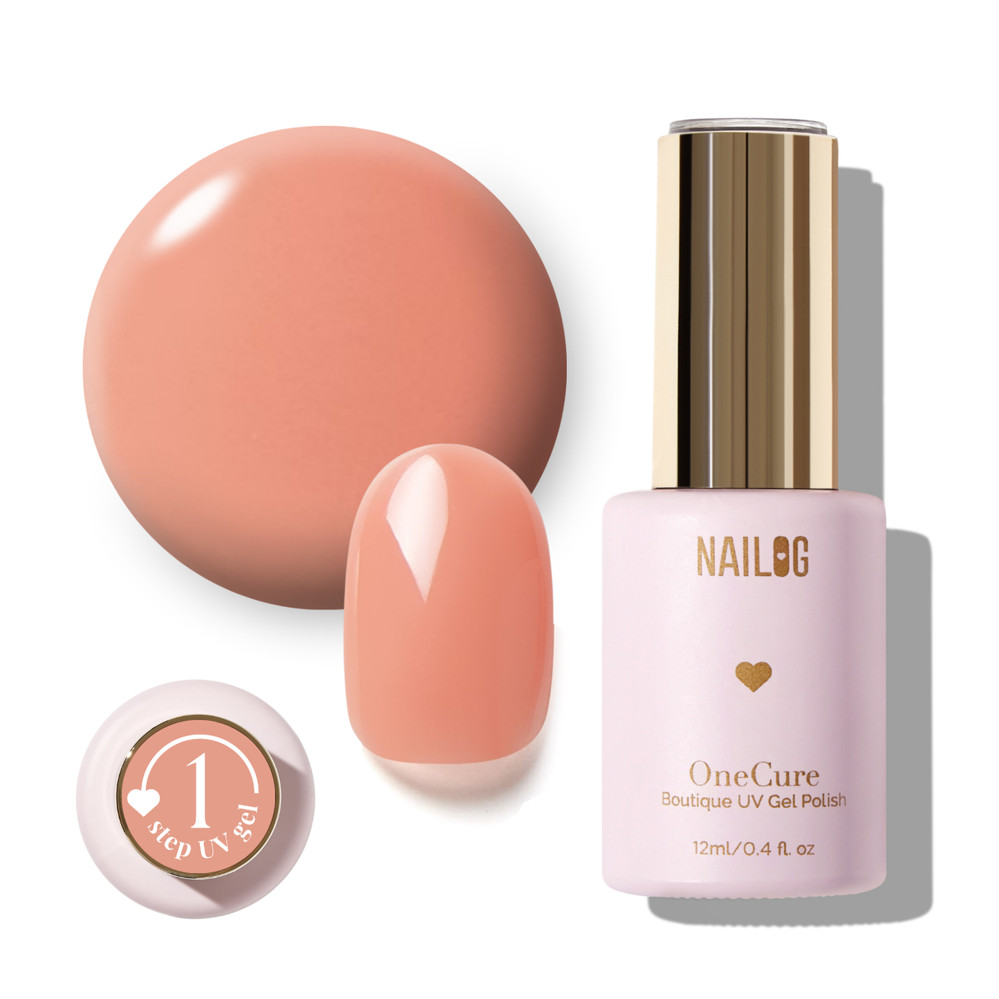 Light Apricot Pink